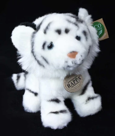PLYŠ Tiger biely sediaci 18cm Eco-Friendly (plyšová hračka) PLYŠ Tiger biely sediaci 18cm Eco-Friendly (plyšová hračka)