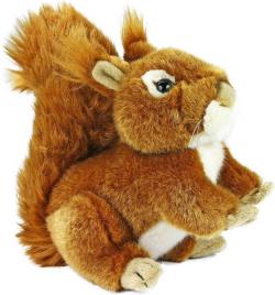 PLYŠ Veverka 17cm exkluzivní kolekce (plyšová hračka)