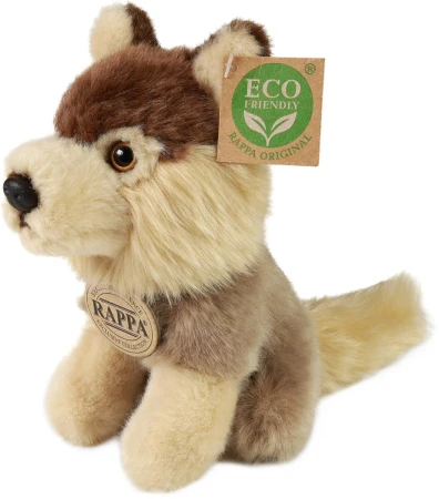 PLYŠ Vlk sedící 16cm Eco-Friendly (plyšová hračka)