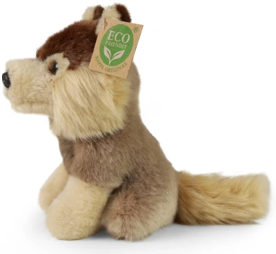 PLYŠ Vlk sedící 16cm Eco-Friendly (plyšová hračka)