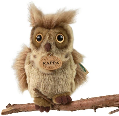 PLYŠ Výr virginský 16cm Eco-Friendly (plyšová hračka)