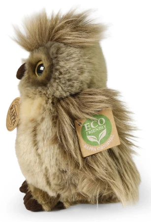 PLYŠ Výr virginský 18cm Eco-Friendly (plyšová hračka)
