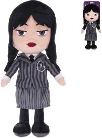 PLYŠ Wednesday Addams postavička uniforma (plyšová hračka) PLYŠ Wednesday Addams postavička uniforma (plyšová hračka)
