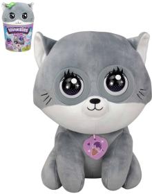 PLYŠ Winksies Blueberry koťátko mrkající interaktivní na baterie Zvuk