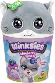 PLYŠ Winksies Blueberry koťátko mrkající interaktivní na baterie Zvuk