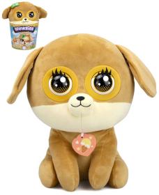 PLYŠ Winksies Caramel štěňátko mrkající interaktivní na baterie Zvuk