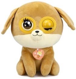 PLYŠ Winksies Caramel štěňátko mrkající interaktivní na baterie Zvuk