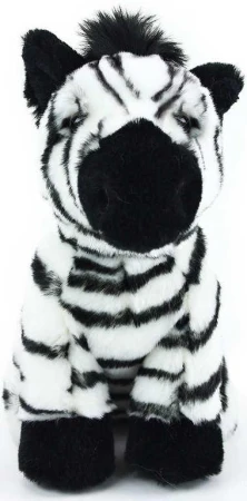 PLYŠ Zebra sedící 18cm exkluzivní kolekce (plyšová hračka)