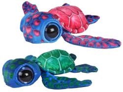 PLYŠ Želva 18cm velké oči 2 barvy (plyšová hračka)
