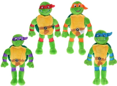 PLYŠ Želvy Ninja 22cm 4 druhy (plyšová hračka) PLYŠ Želvy Ninja 22cm 4 druhy (plyšová hračka)