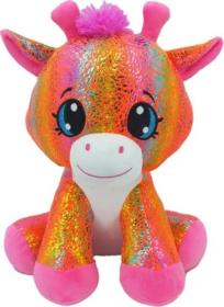 PLYŠ Žirafa Star Sparkle 37cm sedící oranžová (plyšová hračka) PLYŠ Žirafa Star Sparkle 37cm sedící oranžová (plyšová hračka)