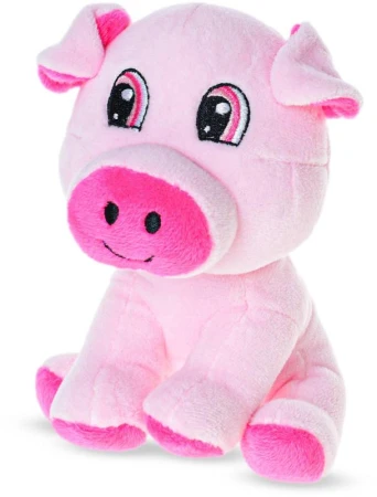 PLYŠ Zvířátko baby sedící 14cm 4 druhy (plyšová hračka)