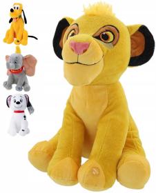 PLYŠ Zvířátko Disney postavička na baterie Zvuk 4 druhy (plyšová hračka)