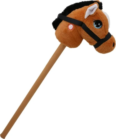 PLYŠ Zvieratko na paličke Hobby Horse kôň / jednorožec na batérie Zvuk 2 druhy