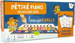 Podložka interaktivní pianko zvířátka a jejich kapela se zpěvníkem na baterie Zvuk