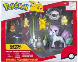 Pokémon akční figurky Battle Ready set 8ks plast v krabici