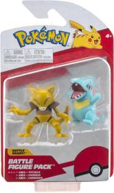 Pokémon Battle figurka set 1-2ks na kartě různé druhy plast
