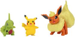 Pokémon Battle figurka set 3ks na kartě různé druhy plast
