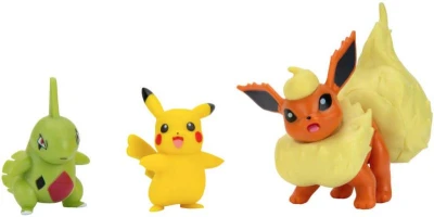 Pokémon Battle figurka set 3ks na kartě různé druhy plast