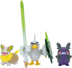Pokémon Battle figurka set 3ks na kartě různé druhy plast