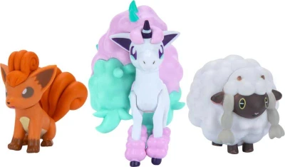 Pokémon Battle figurka set 3ks na kartě různé druhy plast