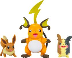 Pokémon Battle figurka set 3ks na kartě různé druhy plast