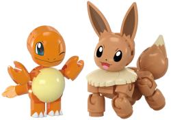 Pokémon Megablok set 2x Pokéball Eevee + Charmender stavebnice 40 dílků