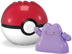 Pokémon Megablok set 2x Pokéball Pikachu + Ditto stavebnice 42 dílků