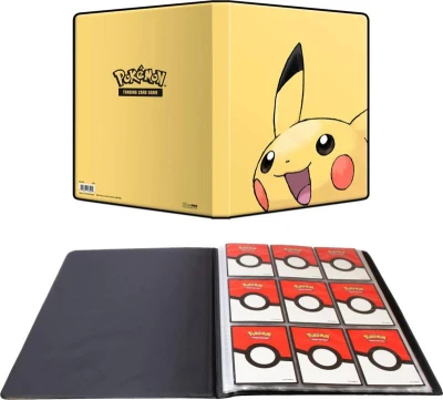 Pokémon Ultra Pro GS Pikachu album sběratelské A4 na 180 karet Pokémon Ultra Pro GS Pikachu album sběratelské A4 na 180 karet