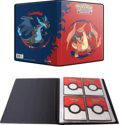 Pokémon Ultra Pro Mega Charizard X Y album sběratelské A5 na 84 karet Pokémon Ultra Pro Mega Charizard X Y album sběratelské A5 na 84 karet