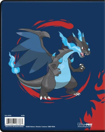 Pokémon Ultra Pro Mega Charizard X Y album zberateľské A5 na 84 kariet