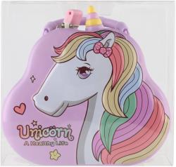 Pokladnička plechová kabelka jednorožec kovová kasička 3 barvy