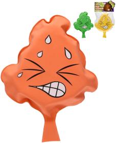 Polštářek POO prdící pytlík s obličejem dětská žertovinka 3 barvy