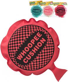 Polštářek prdící 14cm dětská žertovinka 3 barvy