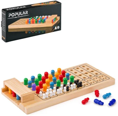 POPULAR DŘEVO Hra Logik (společenská hra)