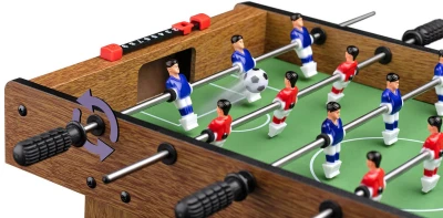 POPULAR DŘEVO Hra stolní fotbal s ukazatelem skóre (společenská hra)