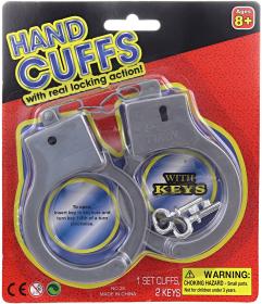 Pouta funkční dětská plastová set se 2 klíčky na kartě