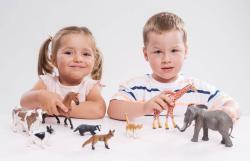 Prase divoké kanec 7cm zvířátko plastová figurka Zooted v sáčku