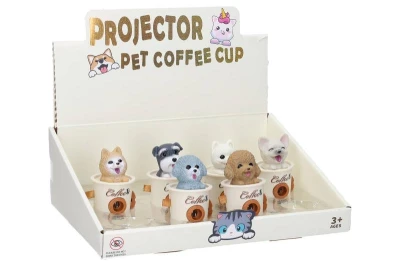 Projektor pejsek na baterie 8cm