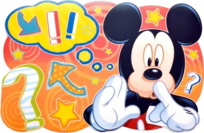 Prostírání DĚTSKÉ stolové DISNEY MIX 45 x 30 cm