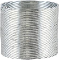 Pružina magická kouzelná spirála kovová metalická