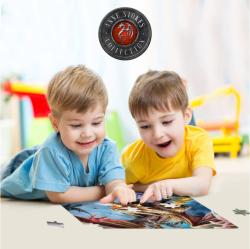 PUZZLE 3D Draci 31x23cm 100 dílků skládačka v krabici