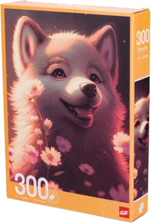 PUZZLE Liščí mláďátko 25x38cm skládačka 300 dílků v krabici PUZZLE Liščí mláďátko 25x38cm skládačka 300 dílků v krabici