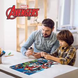 PUZZLE Prime 3D Avengers 31x46cm 300 dílků holografické