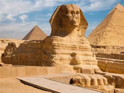 PUZZLE Prime 3D Sfinga Egypt 61x46cm 500 dílků holografické