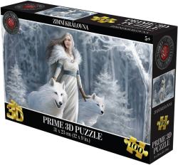 PUZZLE Prime 3D Zimní královna 31x23cm 100 dílků holografické PUZZLE Prime 3D Zimní královna 31x23cm 100 dílků holografické