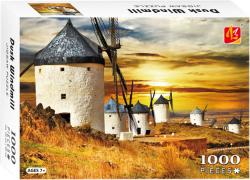 PUZZLE Větrné mlýny 70x50cm foto skládačka 1000 dílků v krabici PUZZLE Větrné mlýny 70x50cm foto skládačka 1000 dílků v krabici