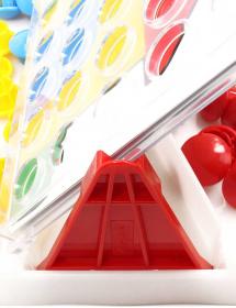 Quercetti FantaColor Junior baby mozaika velké kloboučky se stojánkem cestovní