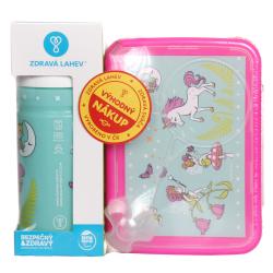 R B Jednorožec a víly láhev a svačinový box