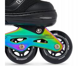 Raven Drill Black/Neo Chrome 2v1 dětské brusle